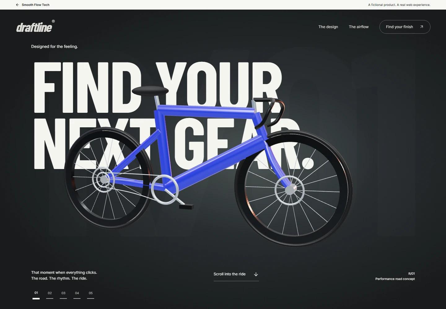 Draftline — R/01 Performance-Cycling-Konzept
