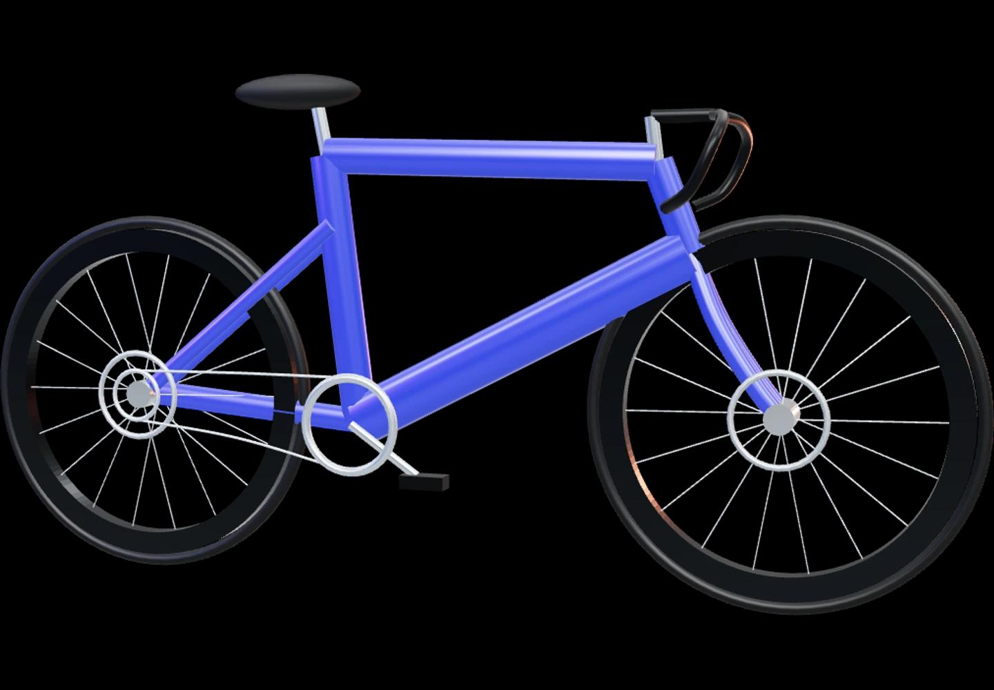 Draftline R/01 performance bicycle in cobalt blue